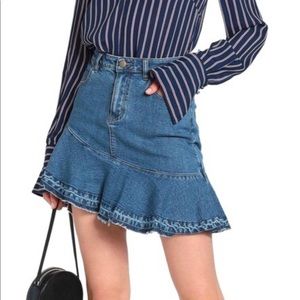 Nicholas denim skirt